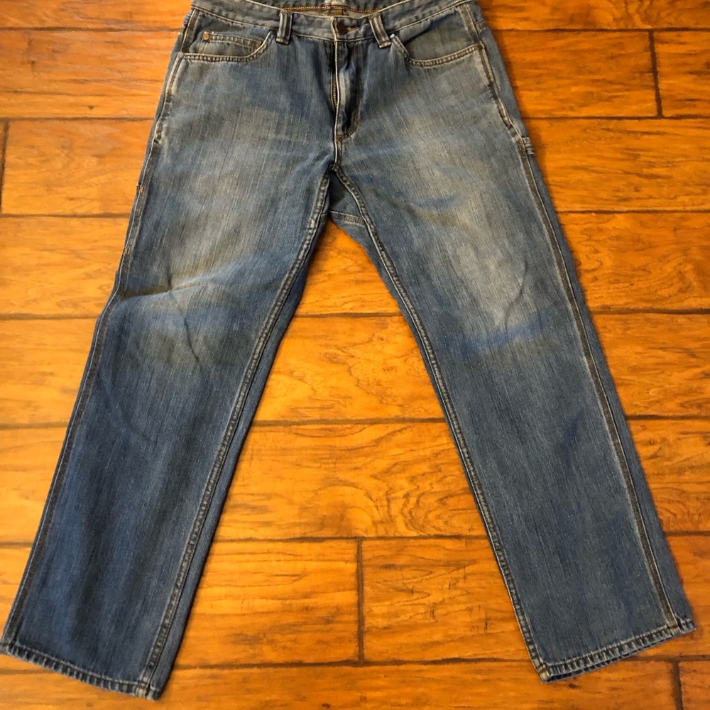 Men’s Ridgecut Durable Straight Leg Utility Work Jeans 34” x 31 - 32”